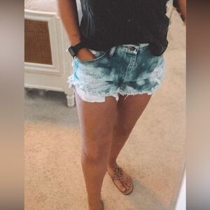 RUSTLER - distressed shorts